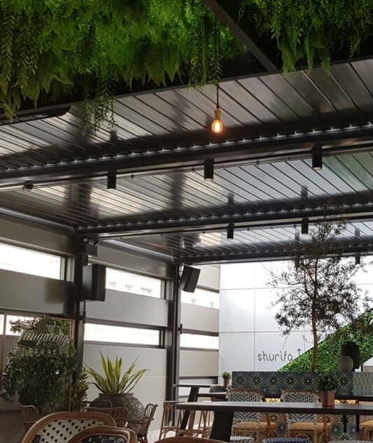 Louvretec Perth Opening Roof