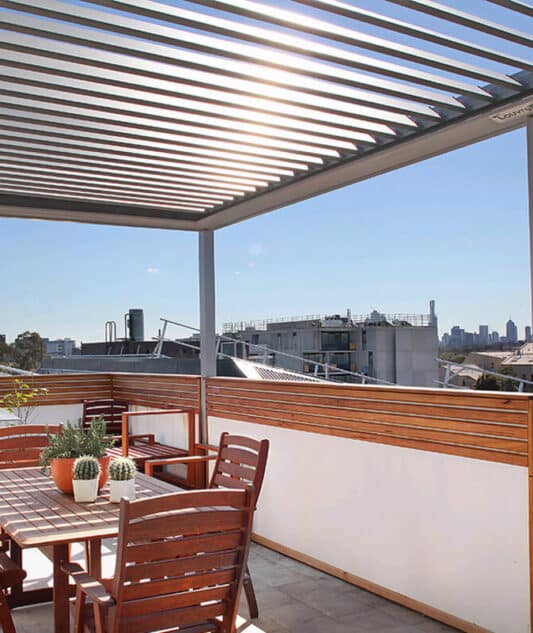 Louvretec Perth Opening Roof